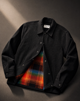 Corduroy Jacket Black with Liner