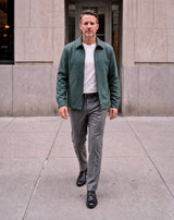 Harris Tweed zip-up Jacket