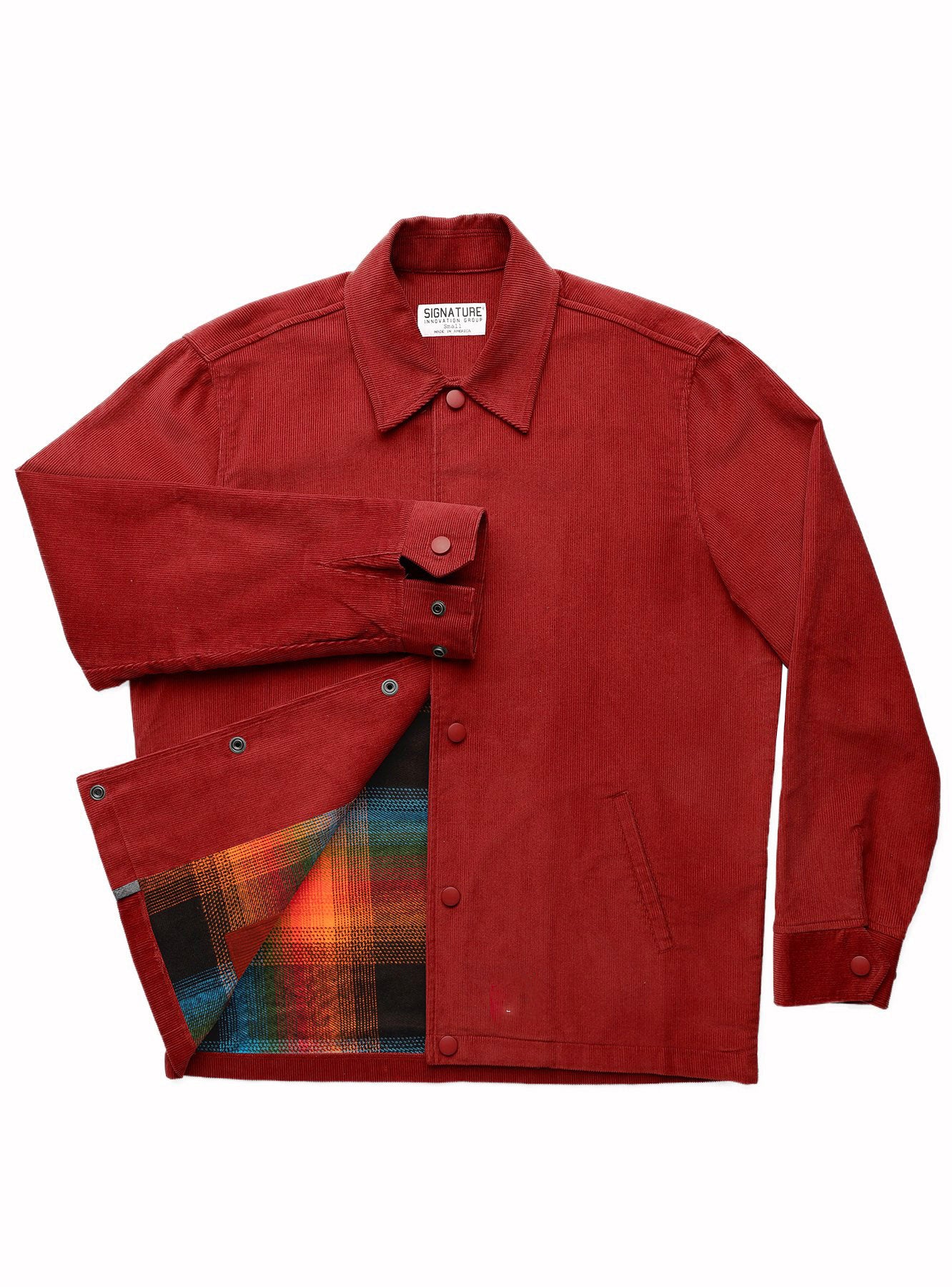 Corduroy Jacket Rust