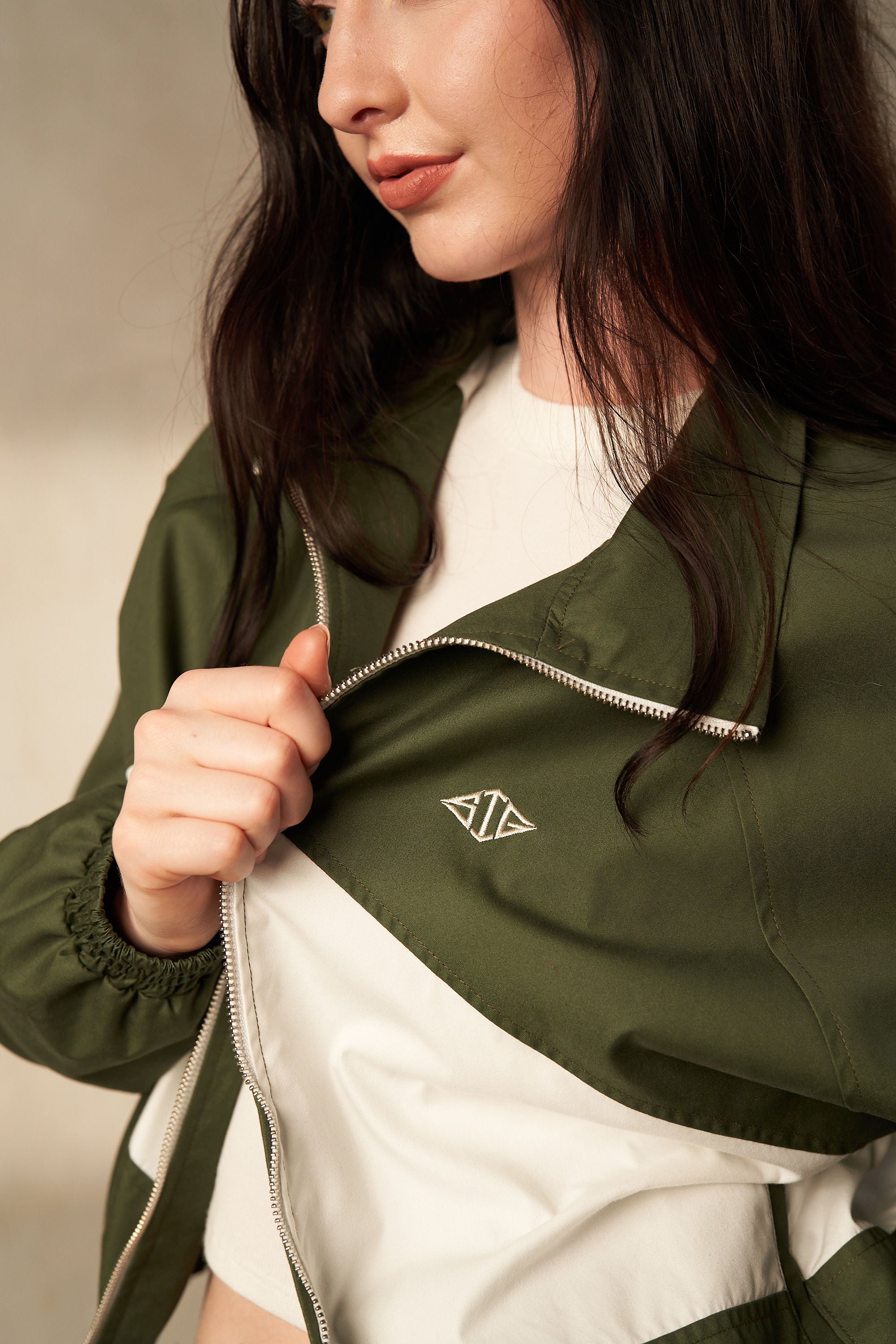 Track Jacket Green