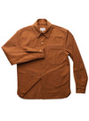 Oxford Shirt Jacket Brown
