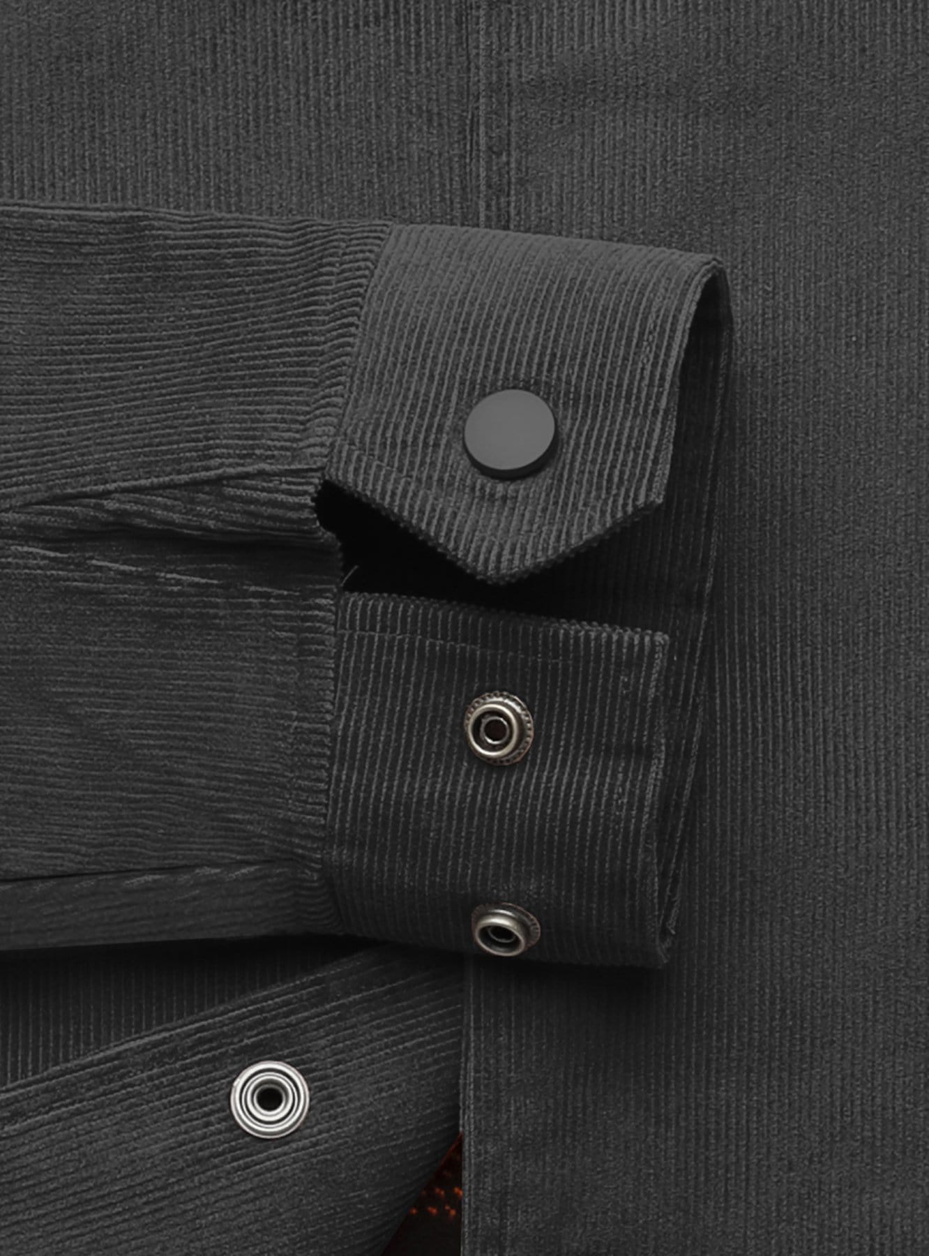 Liner Black Corduroy Jacket | Signature innovation Group
